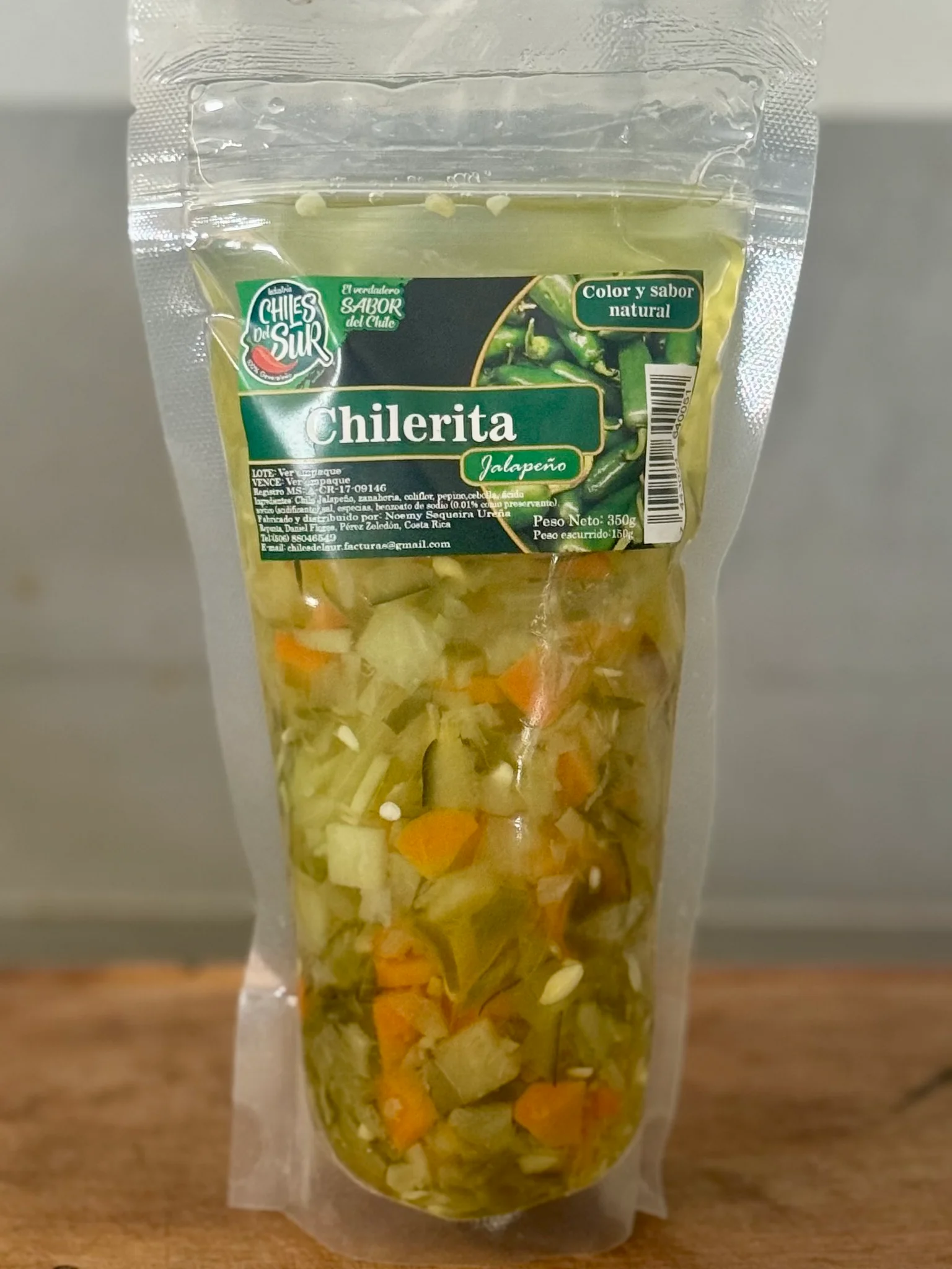 Chilerita Jalapeño 350g
