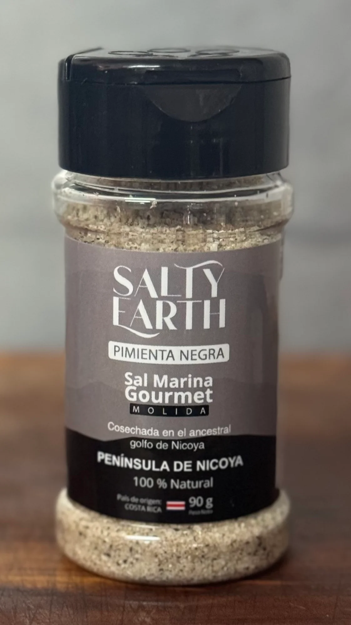 Sal Natural Pimienta Negra 90g