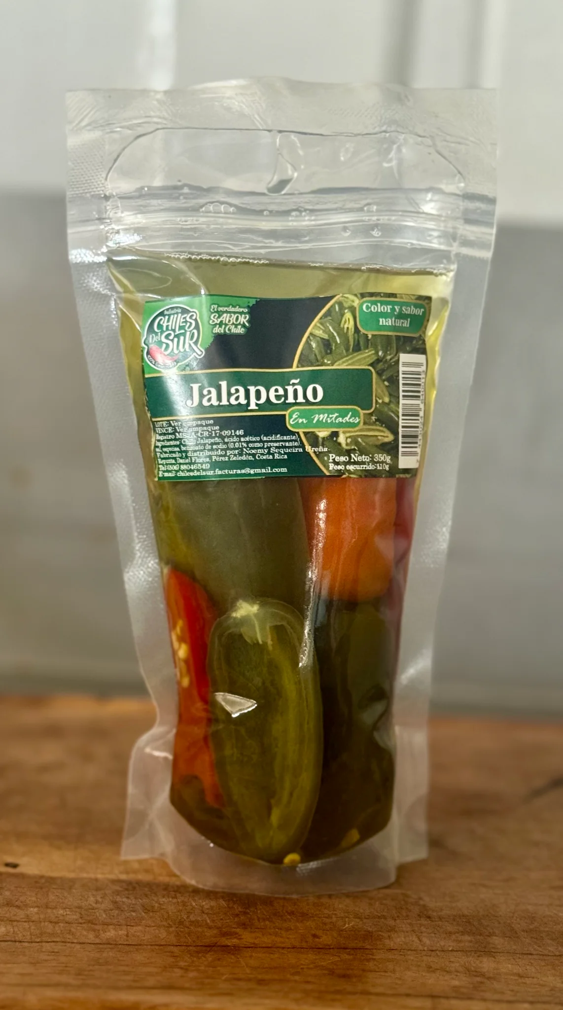 Jalapeño en Mitades 350g