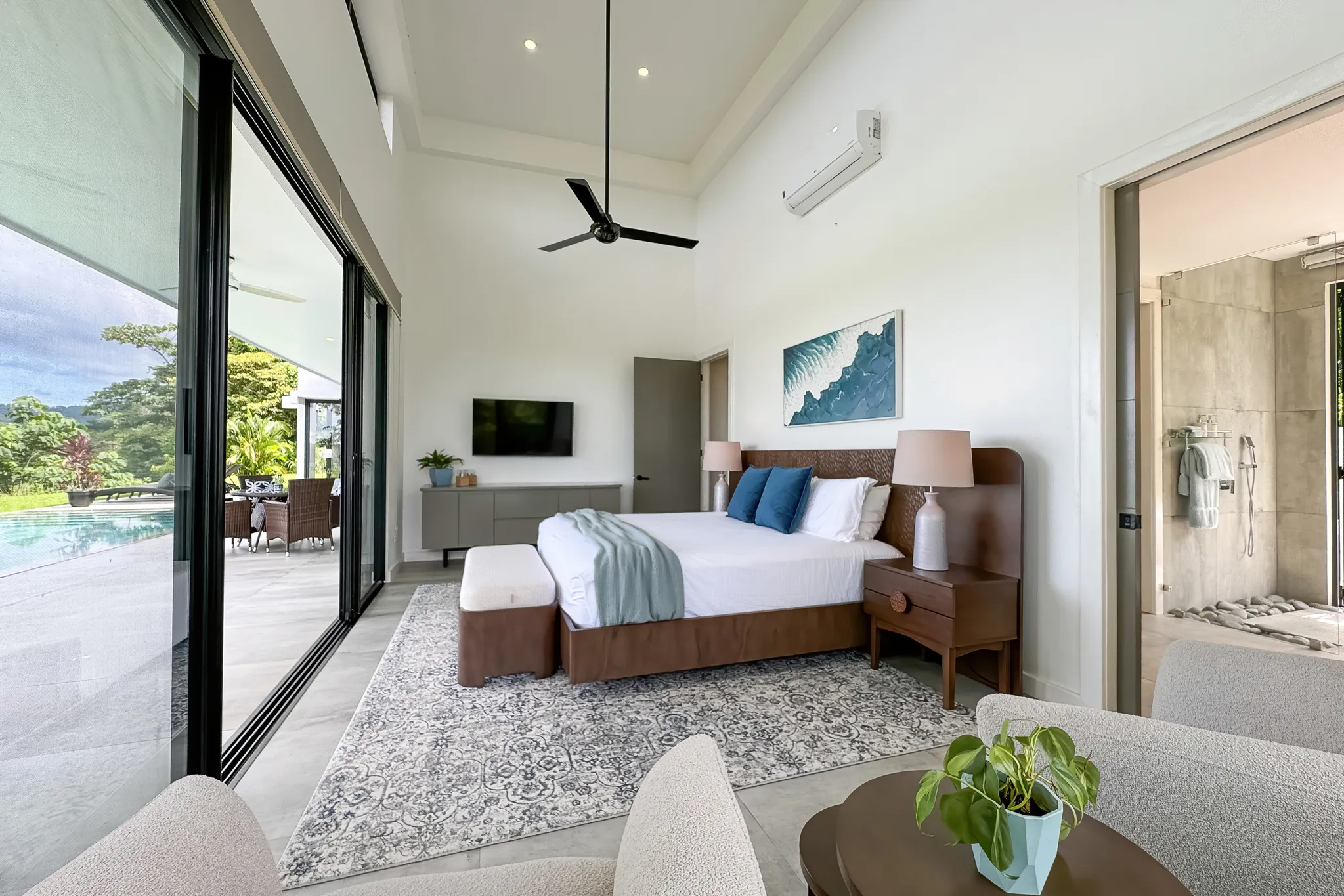 ELEGANT HOUSE WITH OCEAN & JUNGLE VIEWS IN OJOCHAL, COSTA RICA - image 15