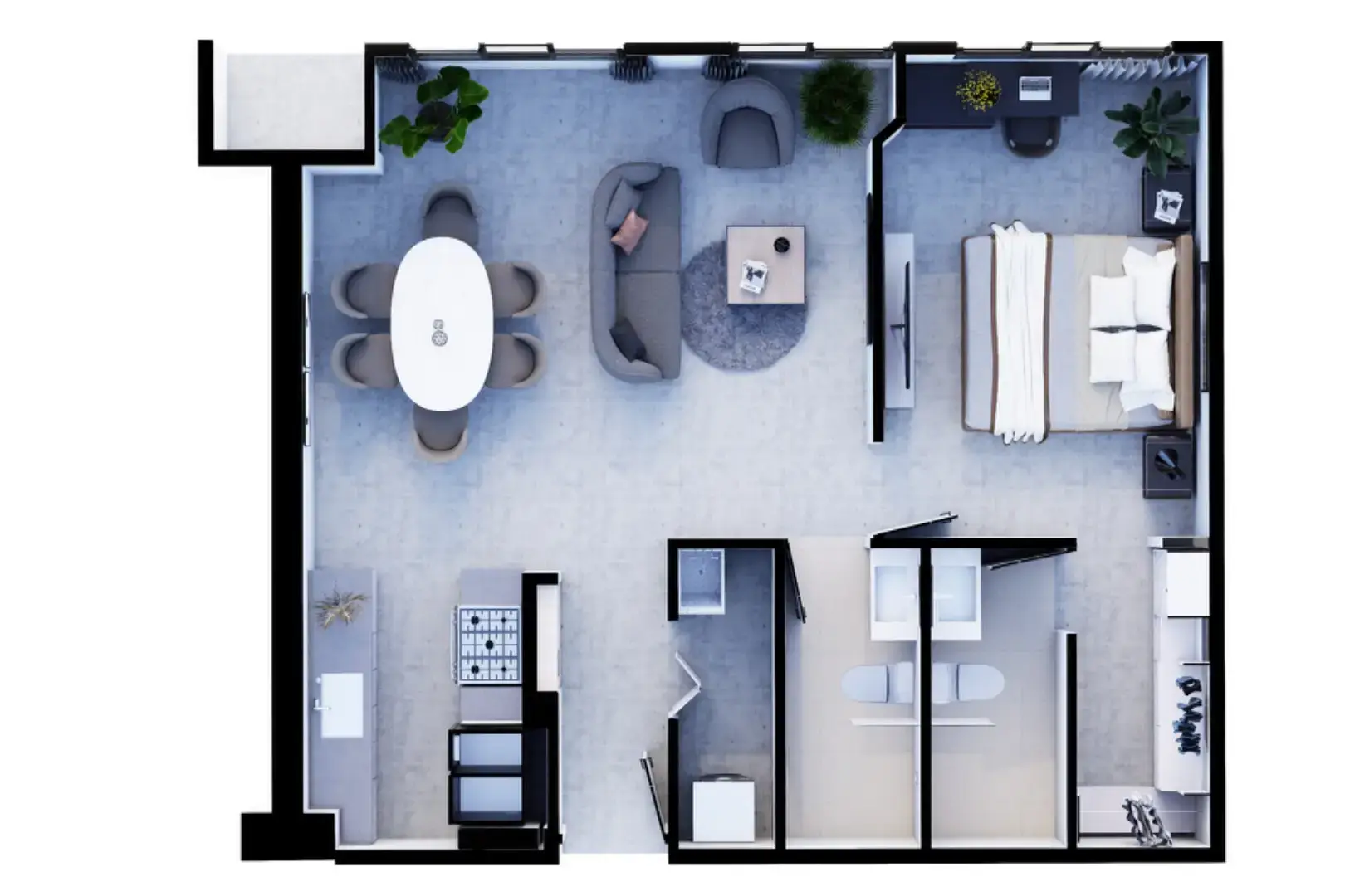 NOVATIBAS | Stylish 1-2 Bedroom Condo in Tibás - image 7