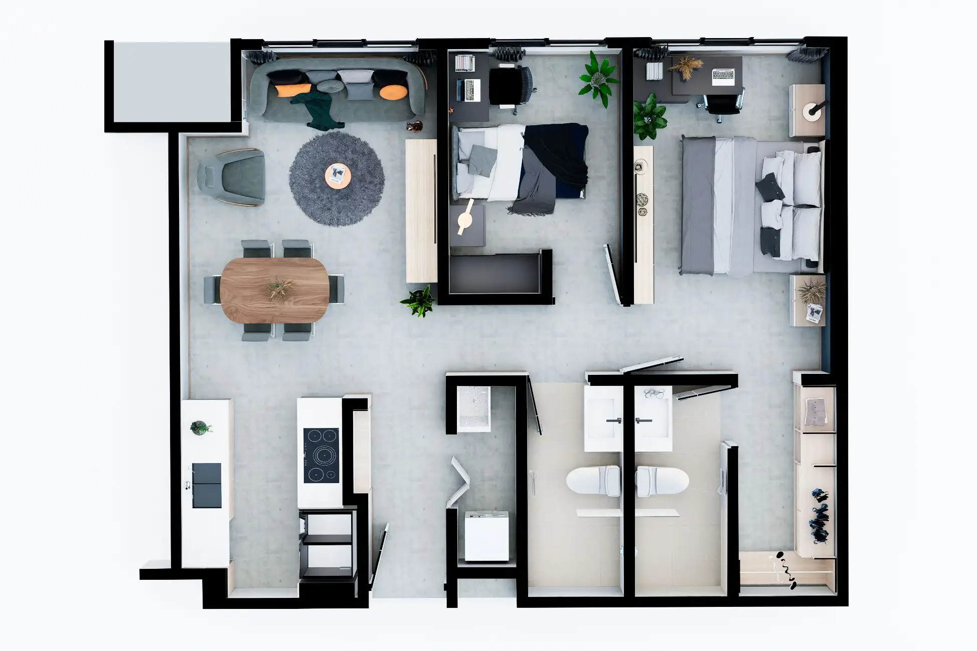 Modern 2-Bed Apartment in Tibás, San José - Pre-Sale - image 6