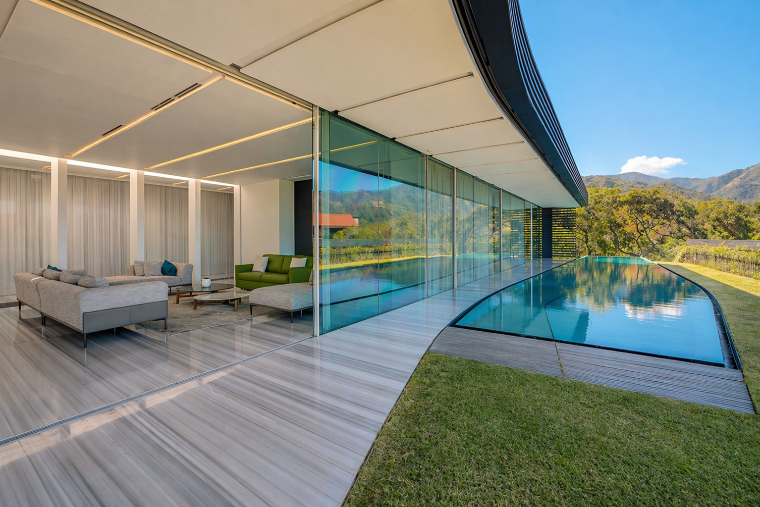 Sale & Rent / Costa Rica Modern Luxury Villa: 5-Bed, 5-Bath Oasis with Infinity Pool & Panoramic Views, Santa Ana, San Jose 🇨🇷 - image 11