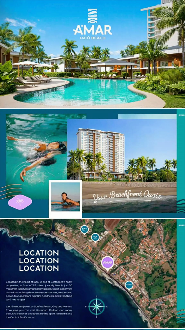 A’MAR Oceanfront Costa Rica | Luxury Condos, Villas & Resort Investment Opportunities - image 2